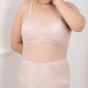 런닝브라 끈캡 내장 브라런닝 끈런닝 빅사이즈