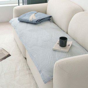 해피니 소파패드 도브 돌소파 패드 90x200 라이트그레이 쇼파 카우치 매트