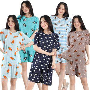 학생 잠옷 여름잠옷 홈웨어 파자마 반팔 주니어