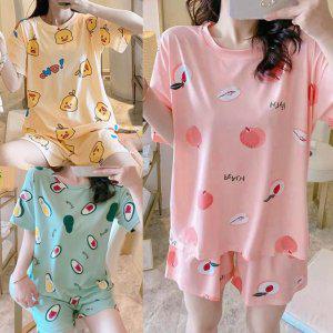 우정잠옷 파자마반바지 파자마 여름 예쁜잠옷 여