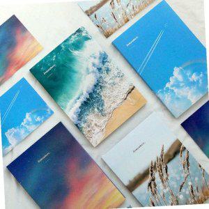 만년다이어리 (만년형) 썸웨어 위클리 다이어리 포토엽서