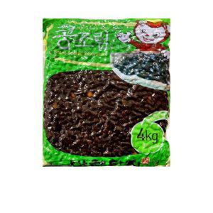 식자재 식재료 도매 반찬단지 콩조림 4Kg x4개