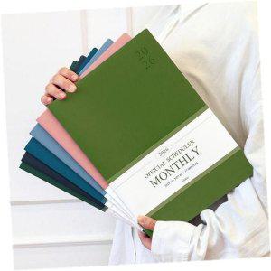 오피셜스케줄러 2026 오피셜 빅 먼슬리 스케줄러 날짜형 A4 월간 업무용