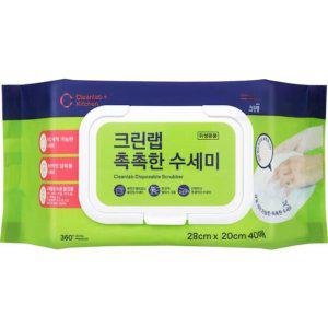 124090 촉촉한 수세미 촉촉한 수세미 28cm