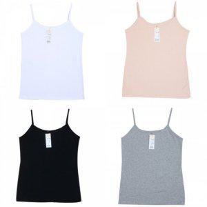 끈나시 신축성좋은 기본런닝 레이스끈나시 면끈나