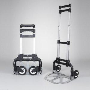 휴대용 3단 폴딩카트 쇼핑 생수 마트 택배 운반 캐리어 이사 캠핑 손수레 접이식 핸드카트 구르마