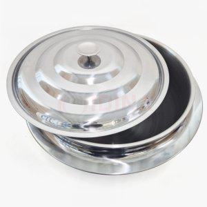 주방용품 곰솥 튀김 스텐 통3중 가마솥 40cm