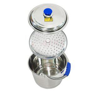 주방용품 대형국통 찜통 스텐 들통 왕왕대(7호) 낱개