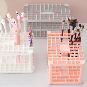 회화용 필기구 붓 연필 색연필 정리함 사각 꽂이