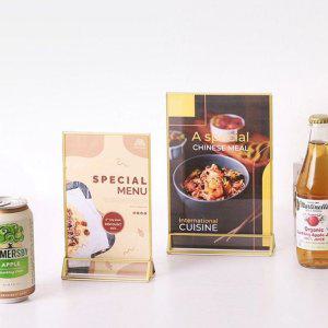 대형아크릴프레임 POP전시프레임 대형 POP용액자 카페메뉴판