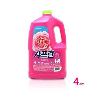3100ml 실내건조 섬유 유연제 4개 세트