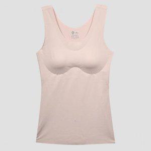 무봉제속옷 탈부착 캡내장 브라런닝 무봉제 여성