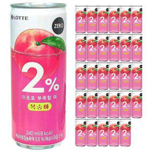 롯데 이프로 복숭아 제로 240ml 30캔