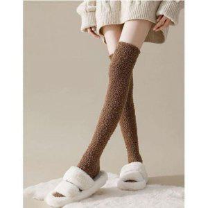 여성 수면양말 겨울 보온 털양말 여자 긴양말