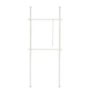 화이트기둥행거 2단천장행거 38파이행거 천장행거 트니행거 다올