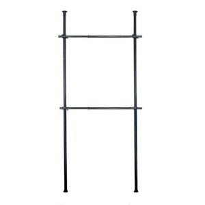 블랙기둥행거 2단천장행거 천장행거 다올행거 트니행거