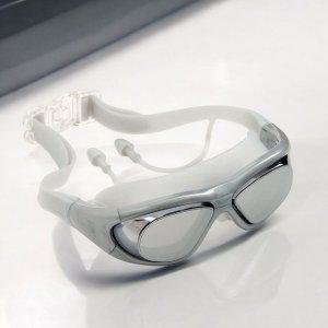 귀마개일체 UV수경 안티포그수경 그레이 비치물