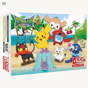 포켓몬스터 썬AND문 직소 퍼즐 100 썬AND문