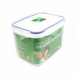 3.0L 직사각 간편 플라스틱 보관 음식보관 밀폐용기