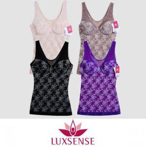 B컵 노와이어 브라런닝 라이크라 브라 럭센스