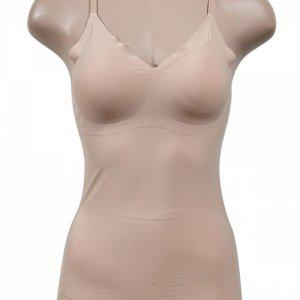 브라탑 이너 여자 원피스 민소매 노브라웨어 캡