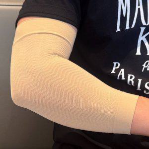 인기 22cm 살색 세일 암슬리브 짧은팔토시