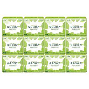 예지미인 숲속이야기 팬티라이너 롱 20개 x 12팩