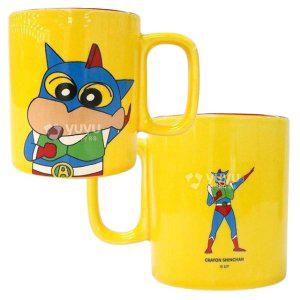 짱구 도자기 머그컵 400ml 액션가면 1P 데일리 머그잔