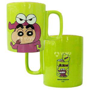 짱구 도자기 머그컵 400ml 초코비 1P 데일리 머그잔