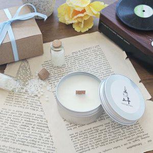 틴케이스 집들이 답례품 캠핑 캔들