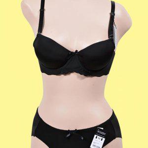 볼리쉬 심플 뽕 자 브라 왕뽕 여성 팬티세트