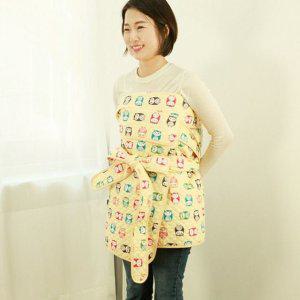 포대기 망사형 옐로우 신생아 출산 준비