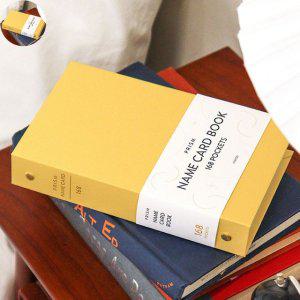 카드지갑 신용 남여 명함케이스 카드홀더 명함집 프리즘 168 꽂이 보관함 첩밀키옐로우