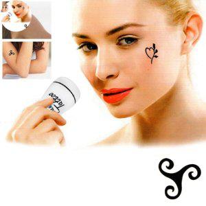 타투스티커 두피문 커버스티커 할로윈문신 문신 타투 스탬프 라지형 L15 트라이스켈리온