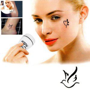 타투스티커 두피문 커버스티커 할로윈문신 지우기 문신 타투 스탬프 라지형 L5 비둘기