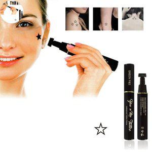 타투스티커 두피문 커버스티커 할로윈문신 지우기 문신 타투 스탬프 스몰형 S2 테두리별