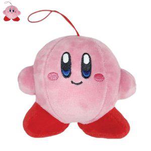 열쇠고리 자동차키홀더 가죽 자동차 인형키링 별의커비 스탠딩 인형 가방고리 11cm