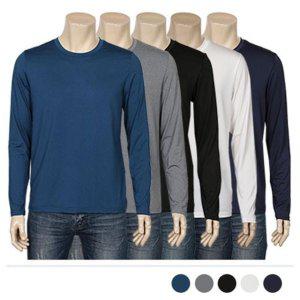 긴팔티 슬림핏 카라티 빅사이즈 봄 긴팔 아버지 여름