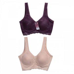 여자친구속옷 조끼형 레이스브라 노후크 와이어리