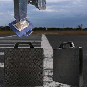 소형 유압받침대 크레인 사다리차 안전발판 받침대