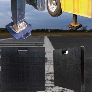 대형 유압받침대 아웃트리거 크레인 사다리차발판