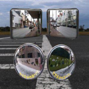 소형 스텐블록거울 골목 사고예방 좁은곳 볼록거울