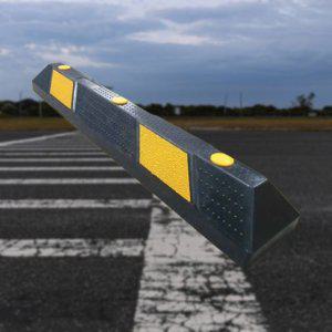 충돌방지고무 C형 벽면 충돌방지 주차블럭 볼트없음