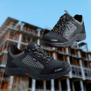 지벤 4인치 현장안전화 메쉬 통풍 작업화 현장화 ZB81