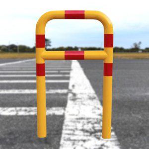 소화전방호대 일자형 스틸 울타리 충돌방지대 보호틀