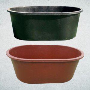 왕타원 고무대야 고무통 대야 세숫대야 중형 다라이