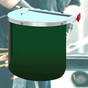 얼굴보호대 차광 보안면 폴리카보네이트 헬멧부착형