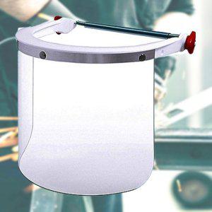 얼굴보호대 투명 폴리카보네이트 헬멧부착형