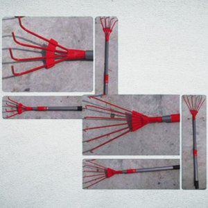 갈퀴 갈고리 낙엽 나뭇잎 벌초용품 산림장비 2단갈퀴