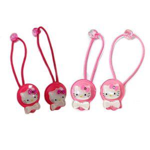 사탕방울 키티 색상랜덤 헤어방울 머리방울머리끈 방